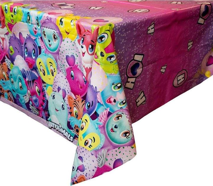 Produktbild Hatchimals Tischdecke Kunststoff Figuren (137.16 x 213.36 cm)