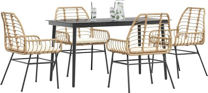 Produktbild vidaXL Garten Essgruppe (140 x 70 x 74 cm)