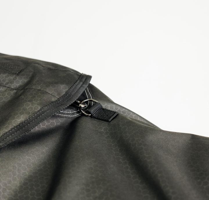 Actual product image Fouganza Neck part Neckcover waterproof Allweather Light horse black