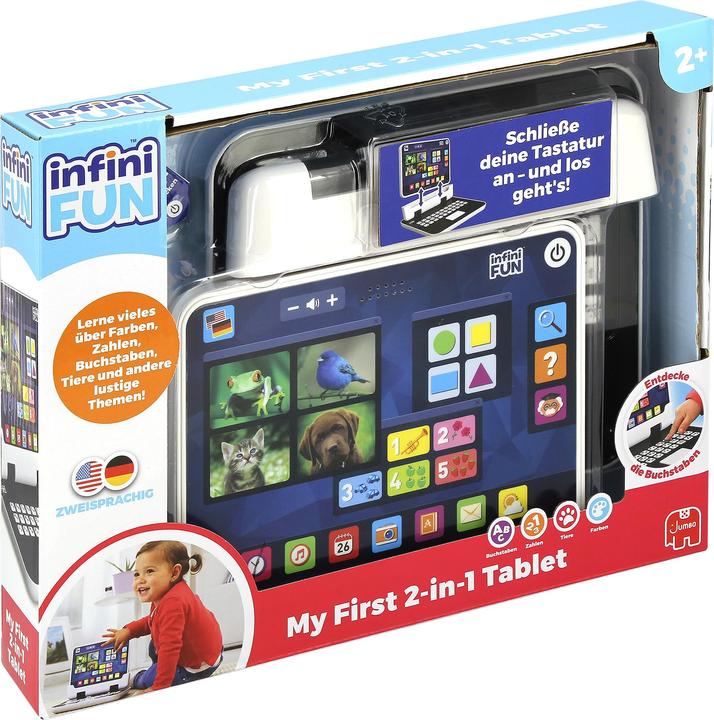 Actual product image Jumbo My first 2 in 1 tablet (English, German)