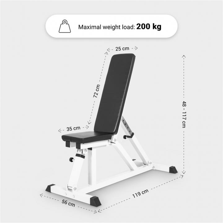 Produktbild Gorilla Sports Hantelbank