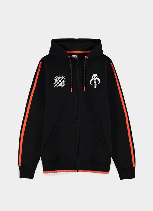 Produktbild Star Wars Boba Fett Stripe Men's Zipper Hoodie (S)