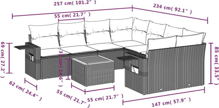 Produktbild vidaXL Tatum