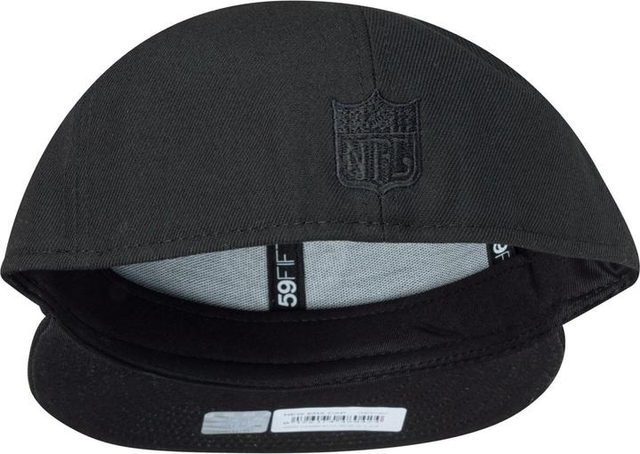 Actual product image New Era 59Fifty Fitted Cap - HEAD Chicago Bears blk - 6 7/8 (6 7/8)