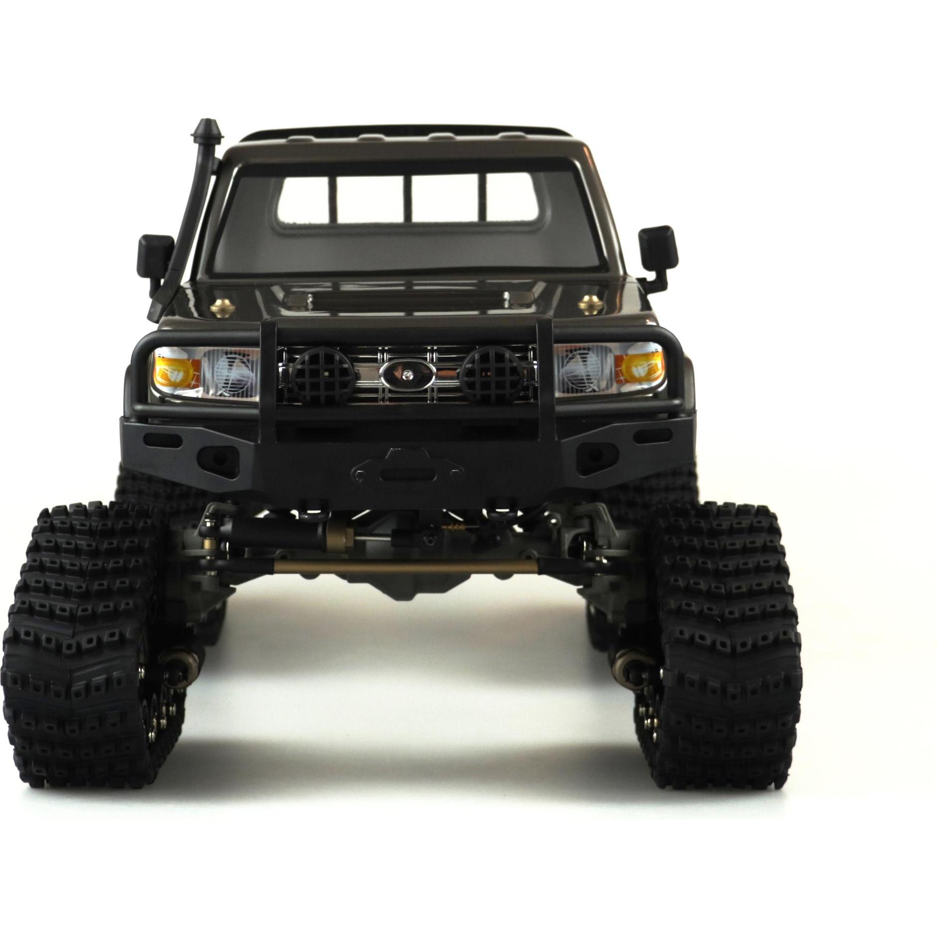 Thumbnail - Amewi AMXRock RCX10TP Elektro Brushed Crawler Kette 1:10 RTR grau (RTR Ready-to-Run)