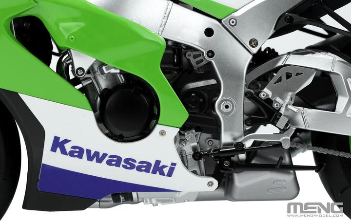 Produktbild Meng-Model Kawasaki ZX-10R (Pre-colored Edition)