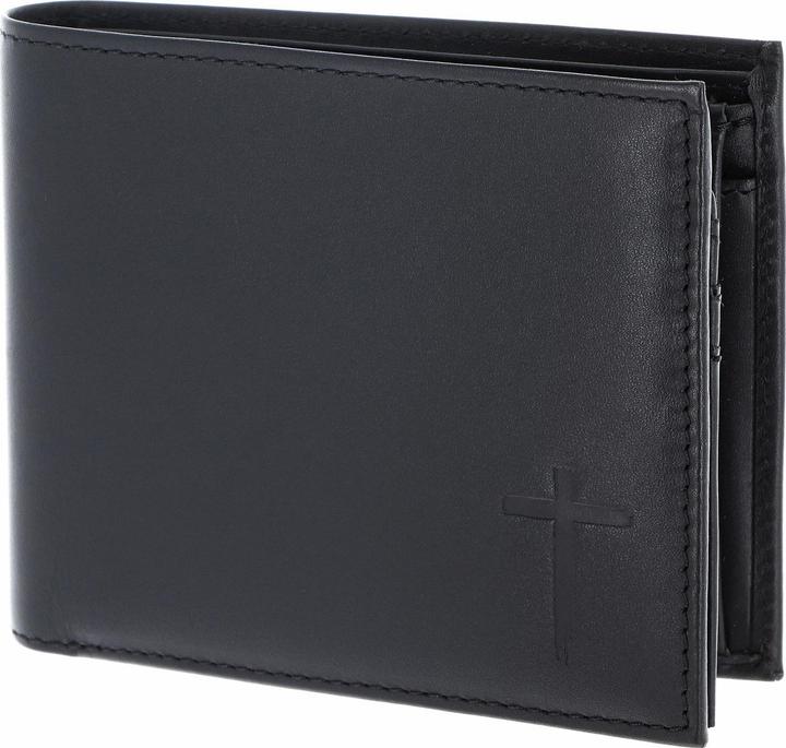 Black-Freedom cross, Freedom Cross Embossed Black