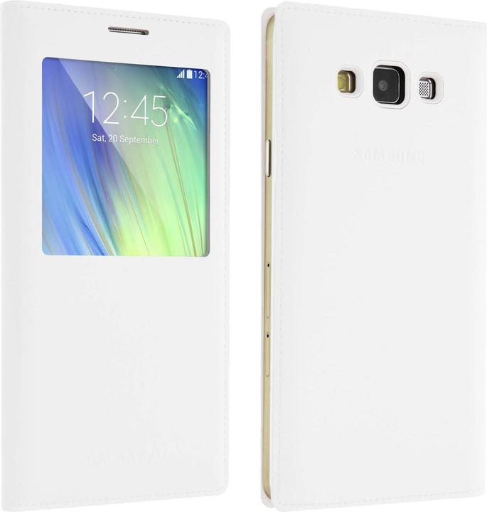 Actual product image Samsung GALAXY A7 (S-VIEW COVER WHITE) (Samsung Galaxy A7)