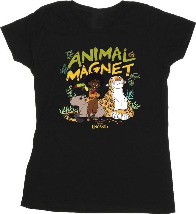 Actual product image Disney Womens/Ladies Encanto Animal Magnet Cotton T-Shirt (M)