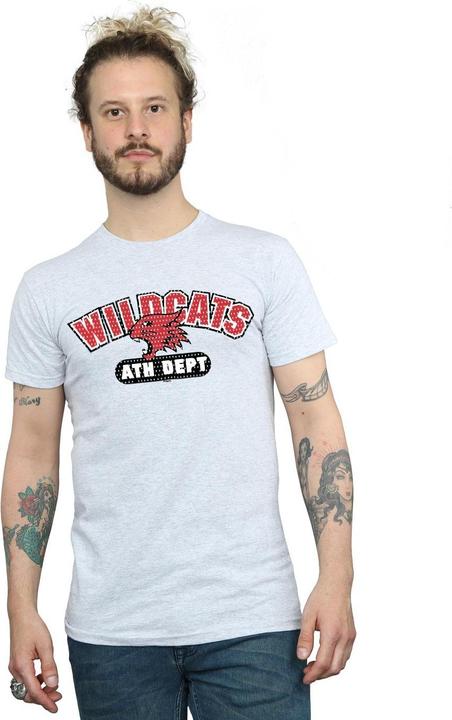 Immagine prodotto Disney High School Musical The Musical Wildcats Athletic Maglietta Uomo (4XL)