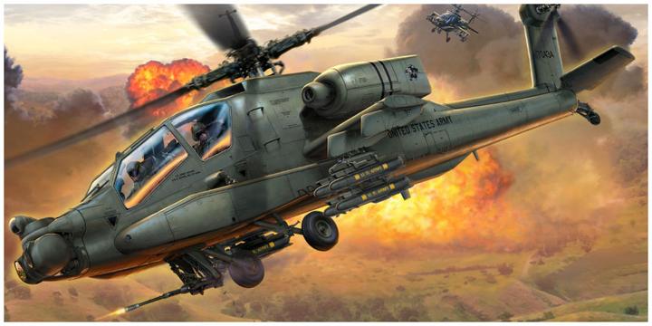 Actual product image Revell AH-64A Apache