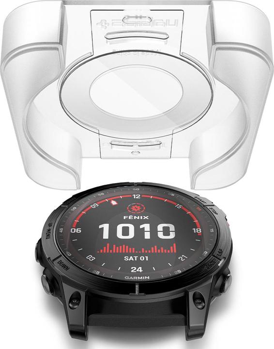 Produktbild Spigen Glas.TR Garmin Fenix 7X 2-Pack "EZ FIT" AGL04633 szkło hartowane