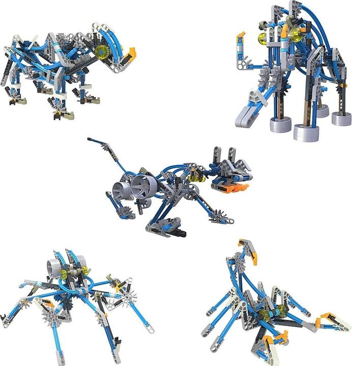 Productafbeelding K'Nex Cyborg Creatures 15 modellen, 196 stuks.
