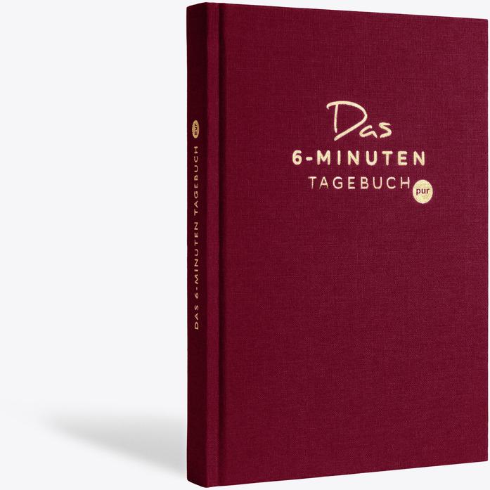 Produktbild Das 6-Minuten-Tagebuch (Liniert, Harter Einband)