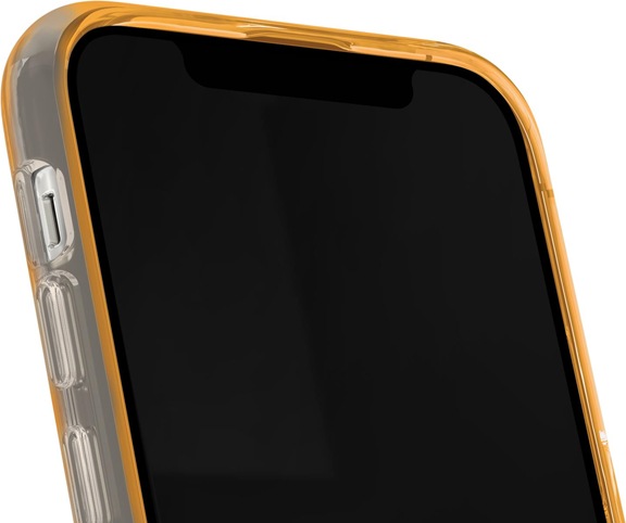 Actual product image iDeal Of Sweden Magsafe Designer Hard-Cover Orange Spritz clear (Apple iPhone 14 Pro Max)