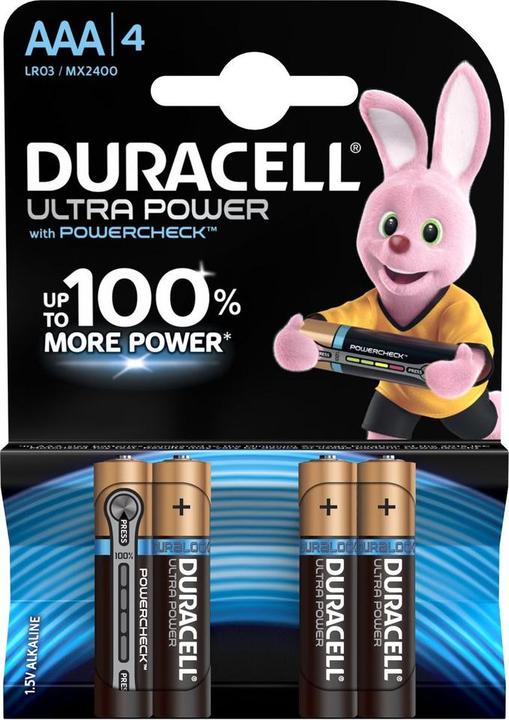 Image du produit Duracell Ultra (4 pcs, AAA / LR03 / Micro / R03 / AM4 / MN2400 / KR03)