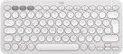 Produktbild Logitech PEBBLE KEYS 2 K380S TONAL WHITE (DE, Kabellos)