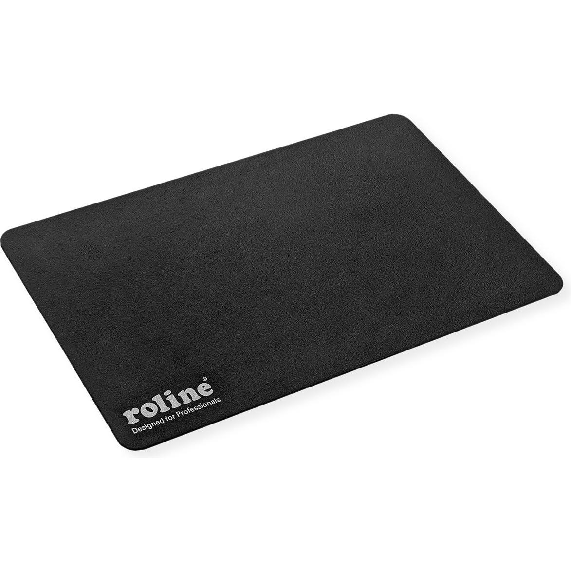 Roline Notebook Combo-Matte 280x160x1mm, Mausmatte, Schwarz
