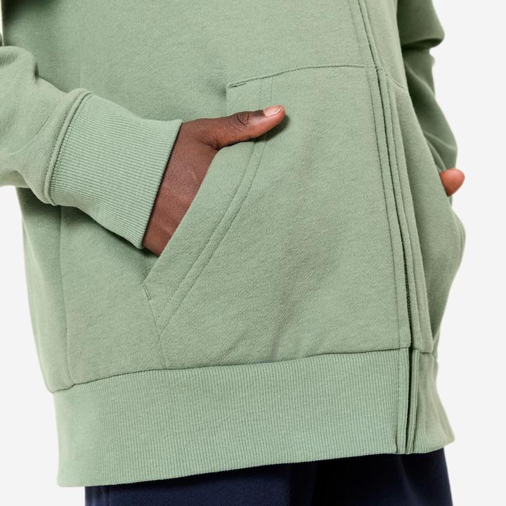 Produktbild Domyos Sweatshirt Kinder mit Reissverschluss Baumwolle (152)