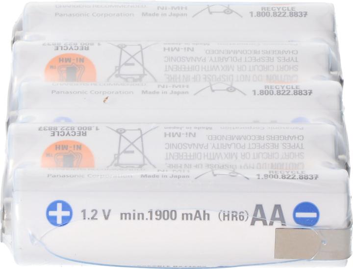 Produktbild Sanyo Akku Eneloop F1x5 5/BK-3MCCE mit Lötfahne