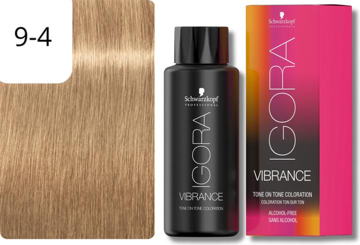 Image du produit Schwarzkopf Professional Coloration pour cheveux IGORA Vibrance NOUVEAU (9-4 Extra Light Blonde Beige Beige)
