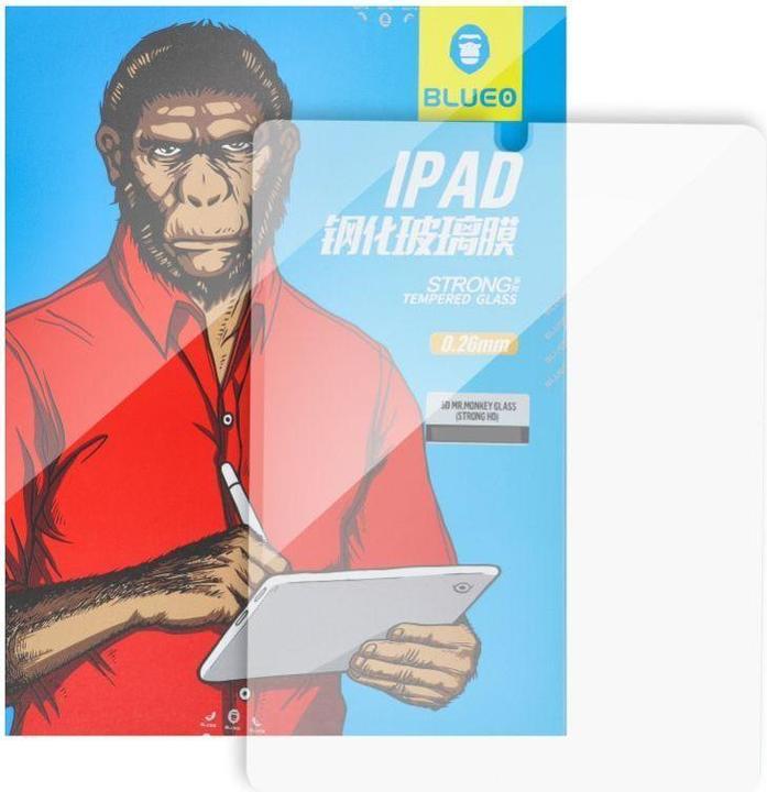 Produktbild Blueo Other 5D Mr. Monkey Glass - iPad Pro 10.5 transparent (Strong HD) (1 Stk., iPad Pro 10.5)