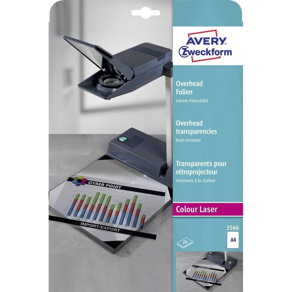 Avery, Bastelpapier, Overhead-Folien (20 x)