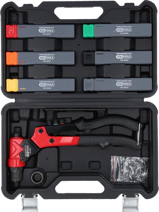Immagine prodotto KS Tools Set di rivetti a mano 3 in 1 (305 mm)