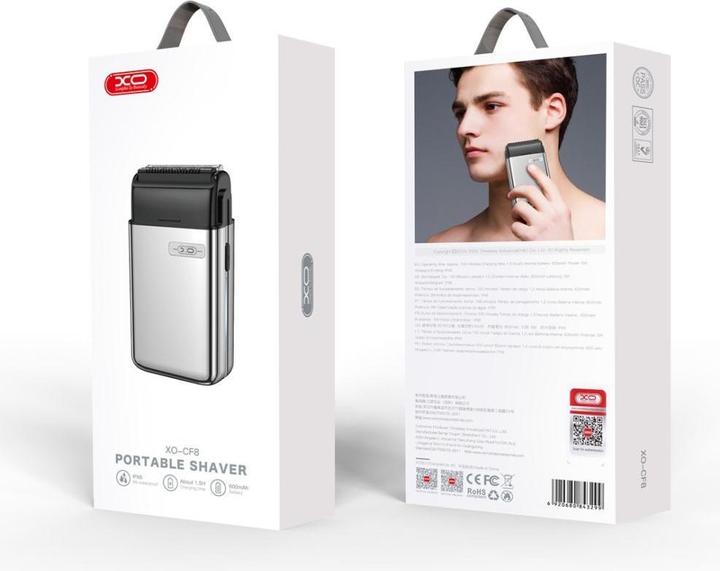 Produktbild xO Schnurloser Rasierer CF8 grau