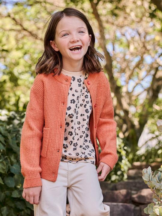 Produktbild Vertbaudet Strickjacke Mädchen flauschiger Strick (122)