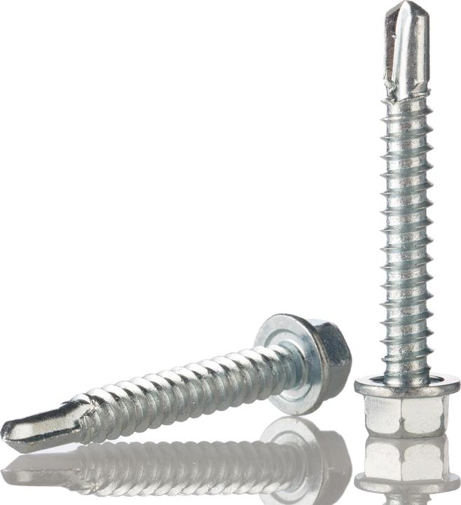 Produktbild RS PRO Blechschrauben 6-Kt. Ansatzkopf 5,5x38mm (100 Schrauben pro Stück)