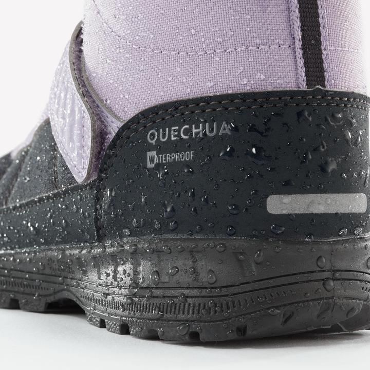 Immagine prodotto Quechua Scarpe invernali per bambini taglia 24-34 velcro caldo impermeabile escursionismo invernale - SH100 (28)