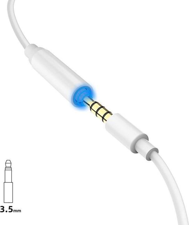 Produktbild Dudao Audio-Adapter Kopfhörer-Adapter von Lightning auf 3,5 mm Mini-Klinke weiss (L16i weiss) (Klinkenadapter)