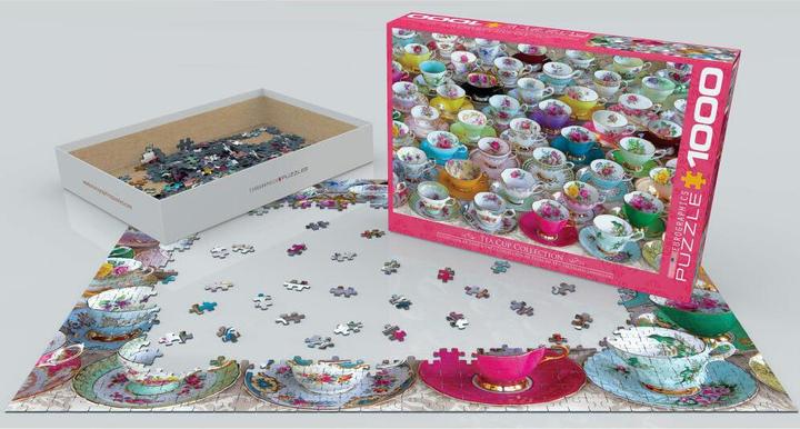 Actual product image Eurographics Tea cup collection (1000 pieces)
