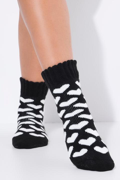 Produktbild Ulla Popken Kuschelsocken, 2er-Pack, uni/Herzen (2er Pack, 50/56)