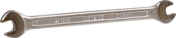 Actual product image Ironside Open-end wrench Irons. 6x7mm (7 mm)