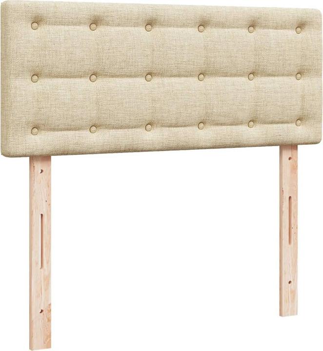 Image du produit VidaXL Bo x lit de saut avec matelas 120 x 190 cm Tissu (120 x 190 cm)