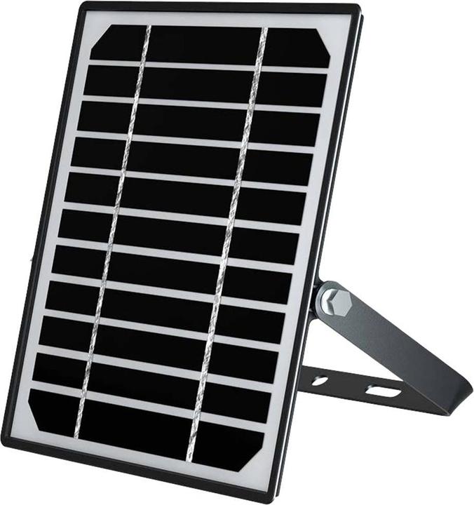Immagine prodotto V-TAC VT-411 10313 Faro a LED, modulo solare 10 W Bianco freddo Nero (1500 lm)