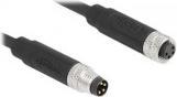 Actual product image Delock M8 4 pin cable St to Bu A-coded 2m (2 m)