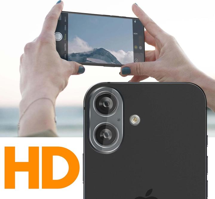 Actual product image Avizar LensSafe Camera Protector (1 pcs., Apple iPhone 16 Plus)