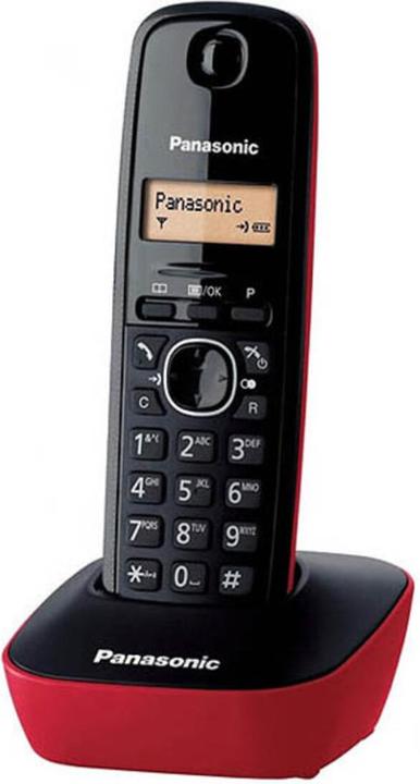 Image du produit Panasonic Téléphone stacjonarny KX-TG1611PDR Czerwony