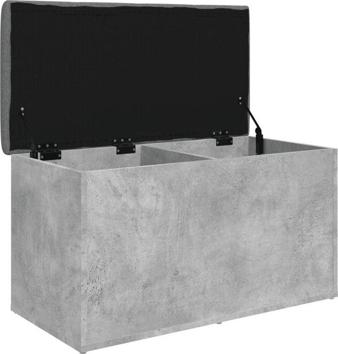 Immagine prodotto VidaXL Panca con contenitore in cemento grigio 82x42x45 cm (42 cm)