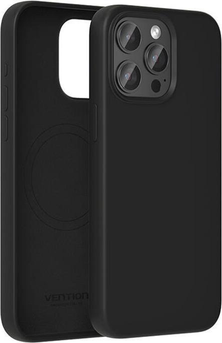 Actual product image Vention KUEB0-40 Silicone Case for iPhone 14 Pro Max (black) (Apple iPhone 14 Pro Max)
