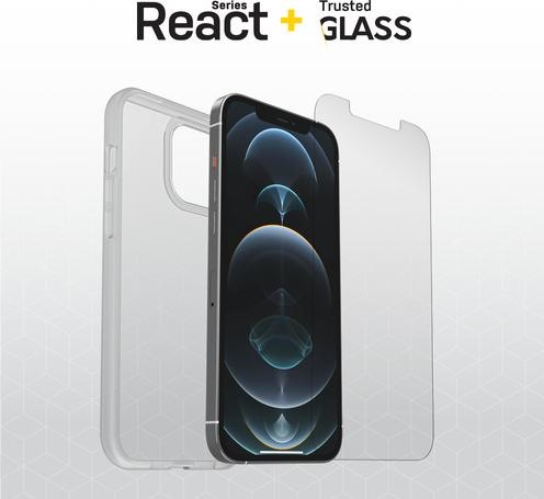 Actual product image OtterBox React + Glass Bundle - Kit (Apple iPhone 12 Pro Max)
