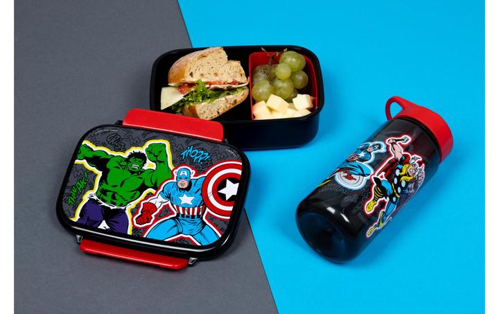 Produktbild Scooli Lunchbox mit Einlage Marvel Avengers