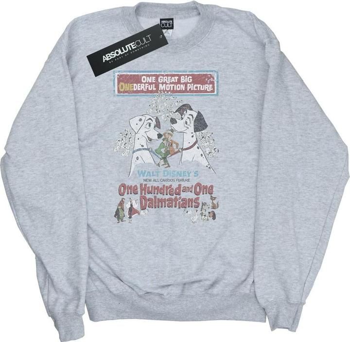 Produktbild Disney 101 Dalmatians Retro Poster Sweatshirt (3XL)