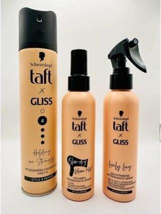 Immagine prodotto Schwarzkopf Set per la cura dei capelli Taft X Gliss (250 ml)