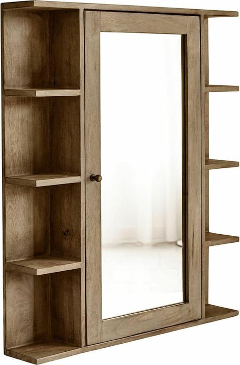 Actual product image Loberon Spiegelschrank Greenhaven braun