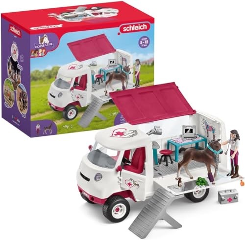 Actual product image Schleich Mobile veterinarian with Hanoverian foal