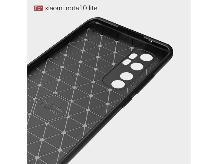 Image du produit Screenguard Xiaomi Mi Note 10 Lite Housse Carbon Brushed Soft TPU (Mi Note 10 Lite)